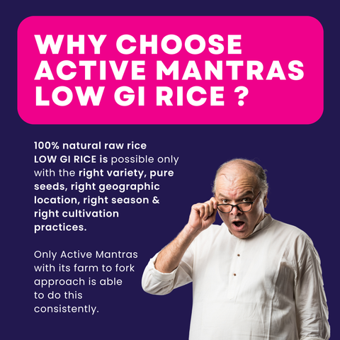 Organic Low GI Rice - 24mantra Organic