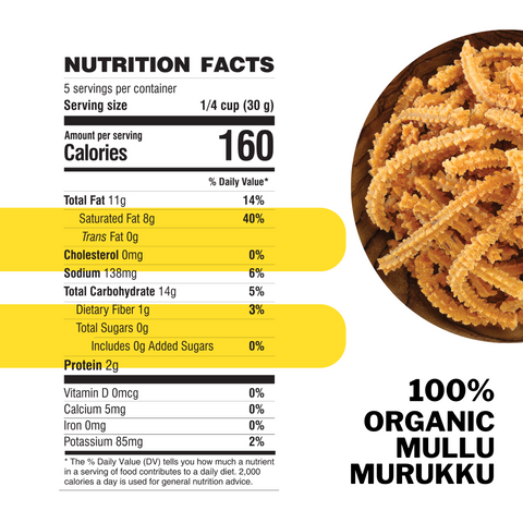 Organic Mullu Murukku - 24mantra Organic