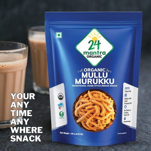 Organic Mullu Murukku - 24mantra Organic