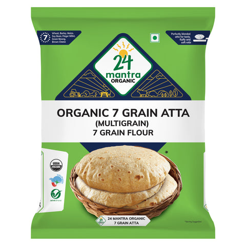 Organic 7 Grain Atta - 24mantra Organic