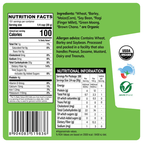 Organic 7 Grain Atta - 24mantra Organic