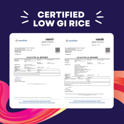 Organic Low GI Rice - 24mantra Organic