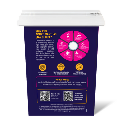 Organic Low GI Rice - 24mantra Organic