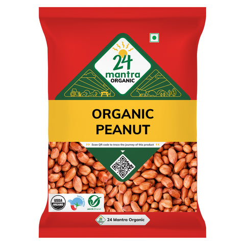 Organic Raw Peanuts - 24mantra Organic