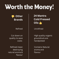 Cold Pressed Groundnut oil - 24mantra Organic