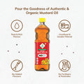 Cold Pressed Organic Mustard Oil - 24mantra Organic