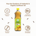 Cold Pressed Sunflower Oil - 24mantra Organic