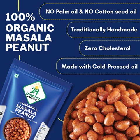 Organic Masala Peanut - 24mantra Organic
