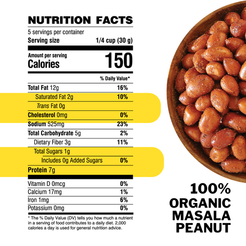 Organic Masala Peanut - 24mantra Organic