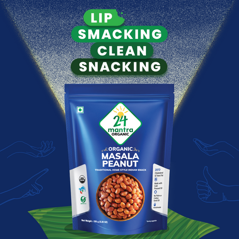 Organic Masala Peanut - 24mantra Organic