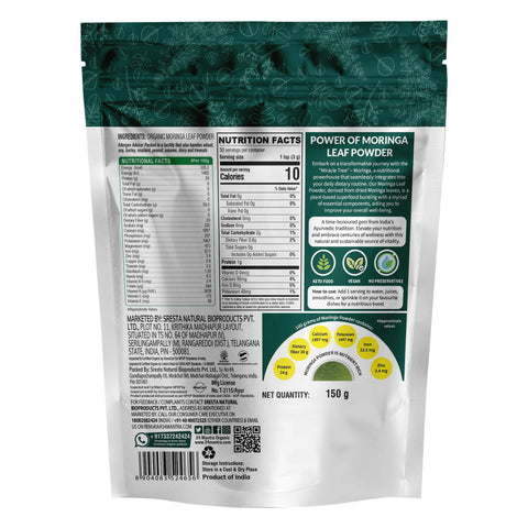 Organic Moringa Powder - 24mantra Organic