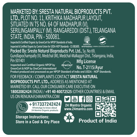 Organic Moringa Powder - 24mantra Organic