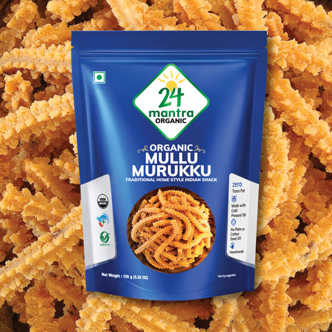 Organic Mullu Murukku - 24mantra Organic