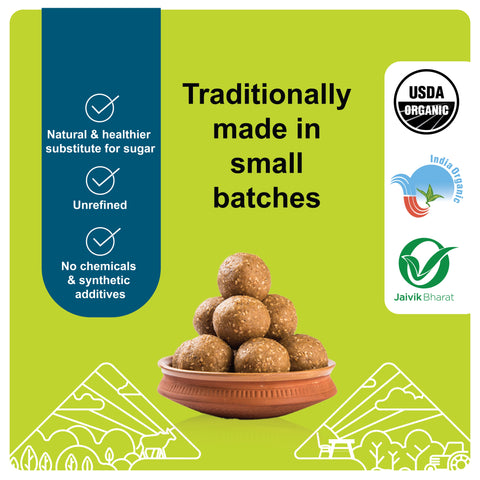 Organic Jaggery Powder - 24mantra Organic