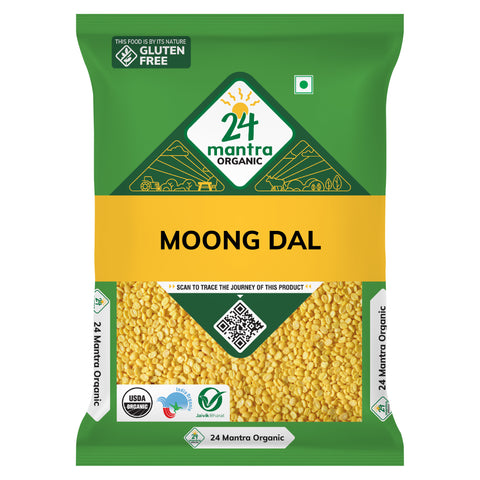 Organic Moong Dal - 24mantra Organic