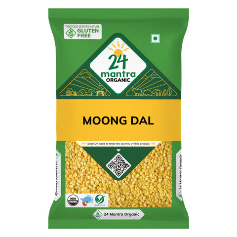 Organic Moong Dal - 24mantra Organic
