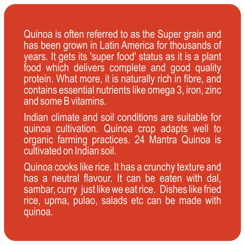 Organic Quinoa - 24mantra Organic