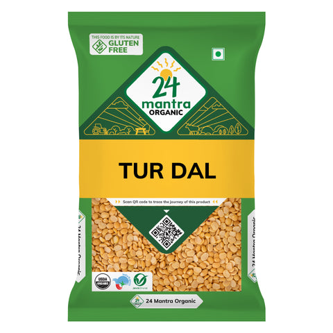 Organic Tur Dal - 24mantra Organic