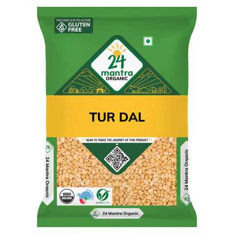 Organic Tur Dal - 24mantra Organic
