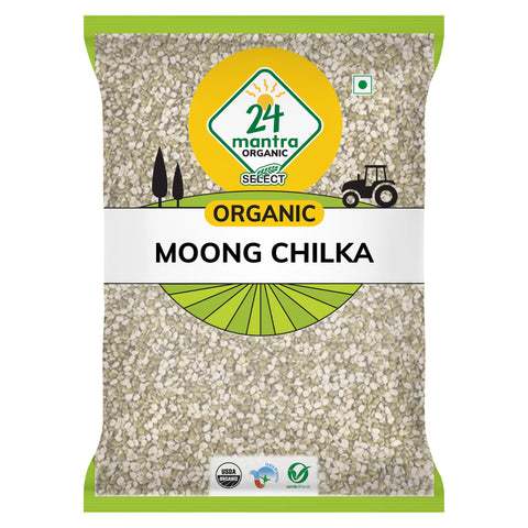 Organic Moong Chilka - 24mantra Organic